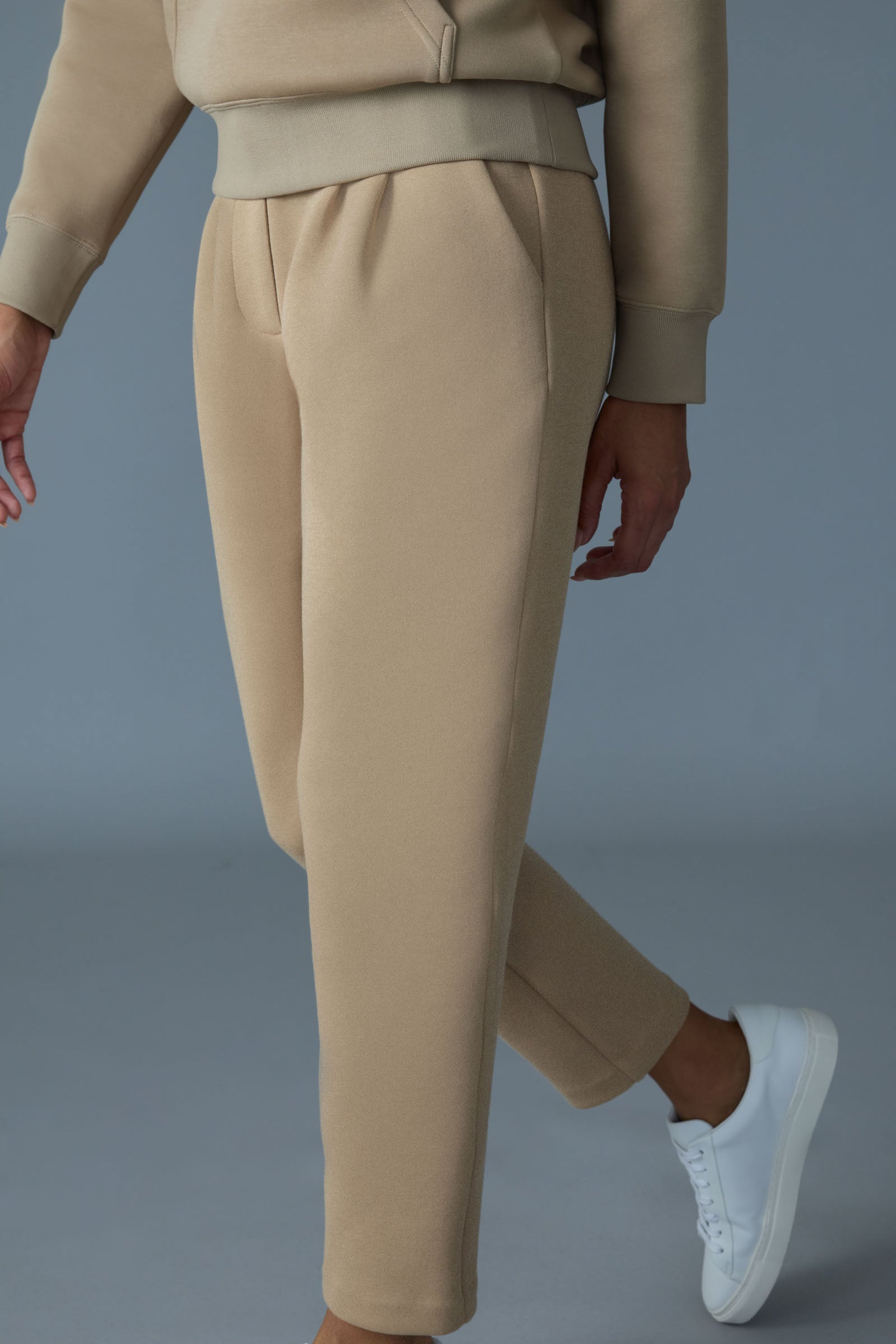 MARIANA Pleated Pants with Elasticized Waistband - 5
