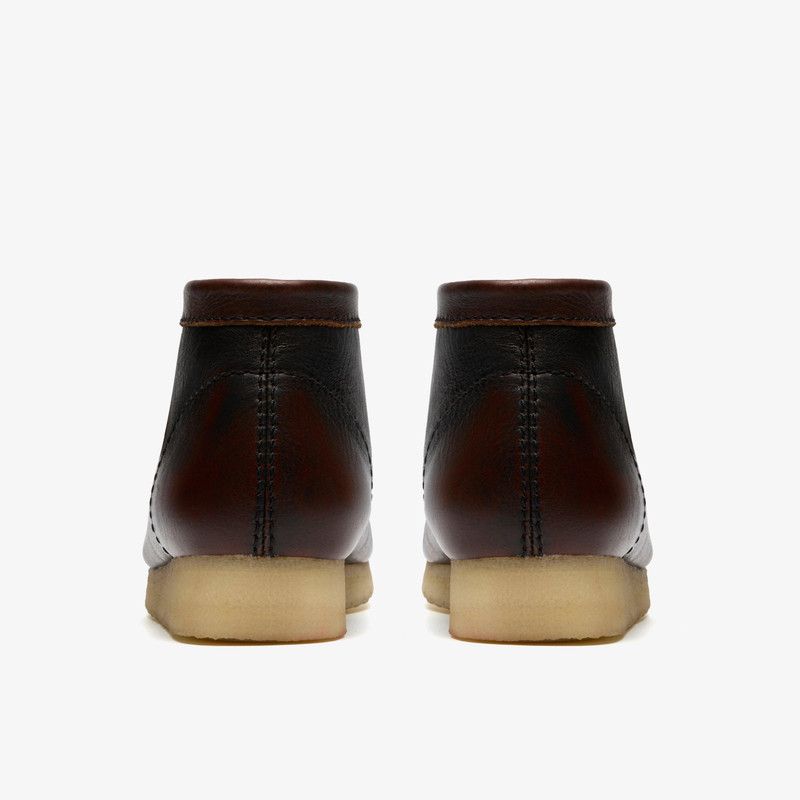 Wallabee Boot Dark Tan Combination 5
