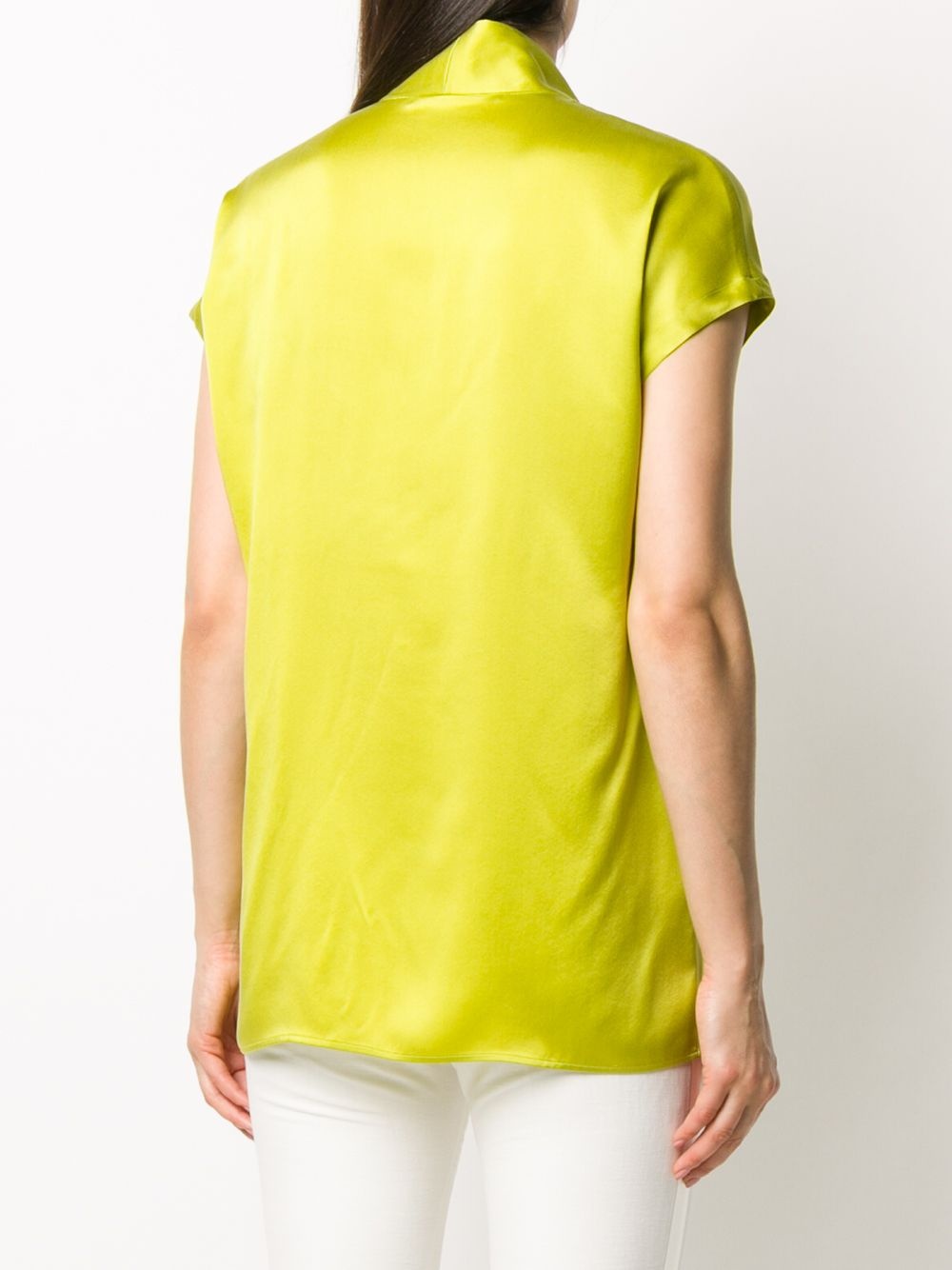 v-neck blouse - 4