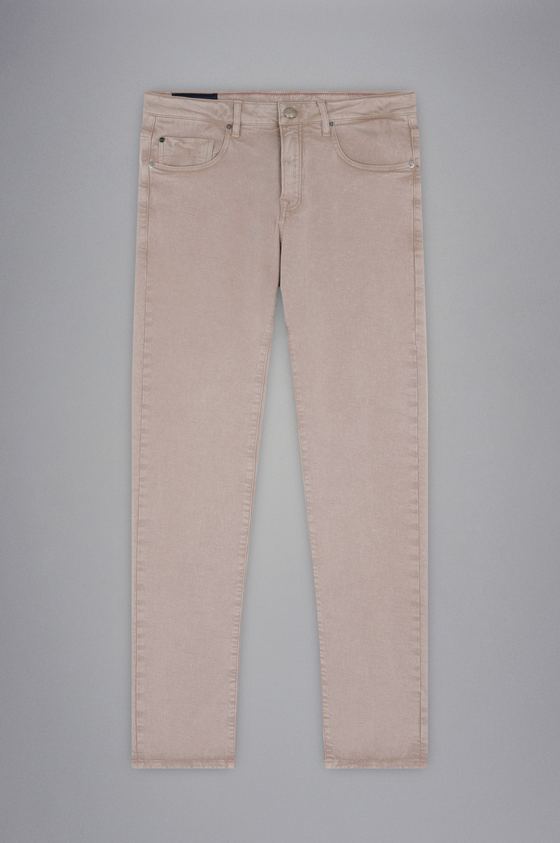STRETCH COTTON 5 POCKETS TROUSERS 1