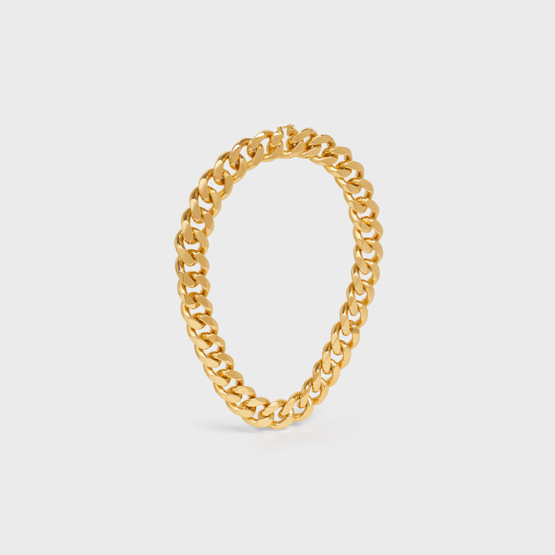 CELINE Maillon Celine Necklace in Brass with Gold Finish outlook
