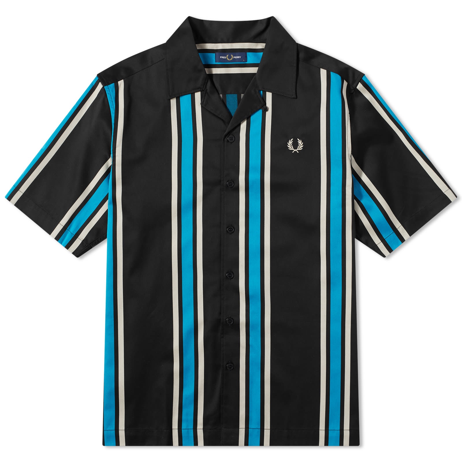 Fred Perry Stripe Vacation Shirt - 1