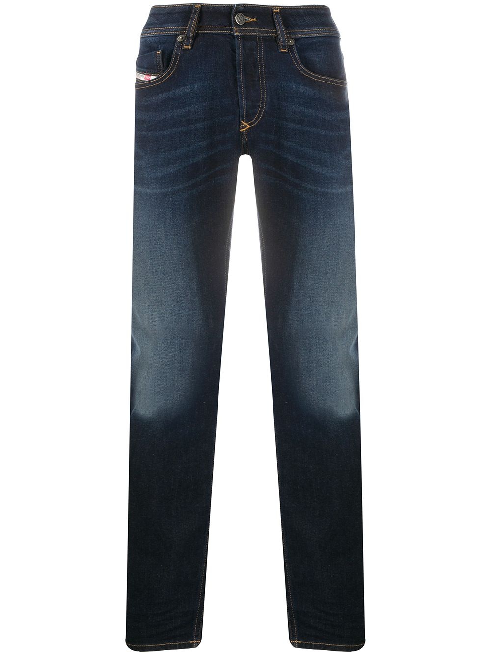 D-Strukt mid-rise slim-fit jeans - 1