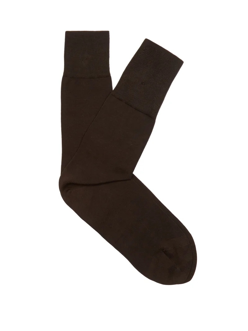 Tiago cotton-blend socks - 1