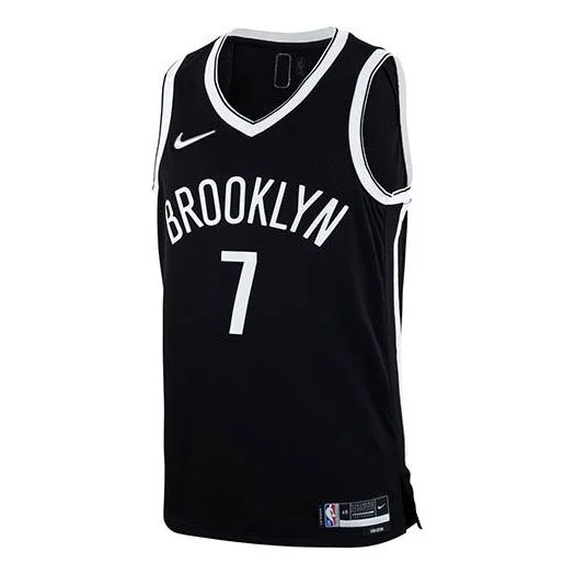 Nike NBA Sports Basketball Jersey/Vest SW Fan Edition Brooklyn Nets Durant No. 7 Black DB3563-014 - 1