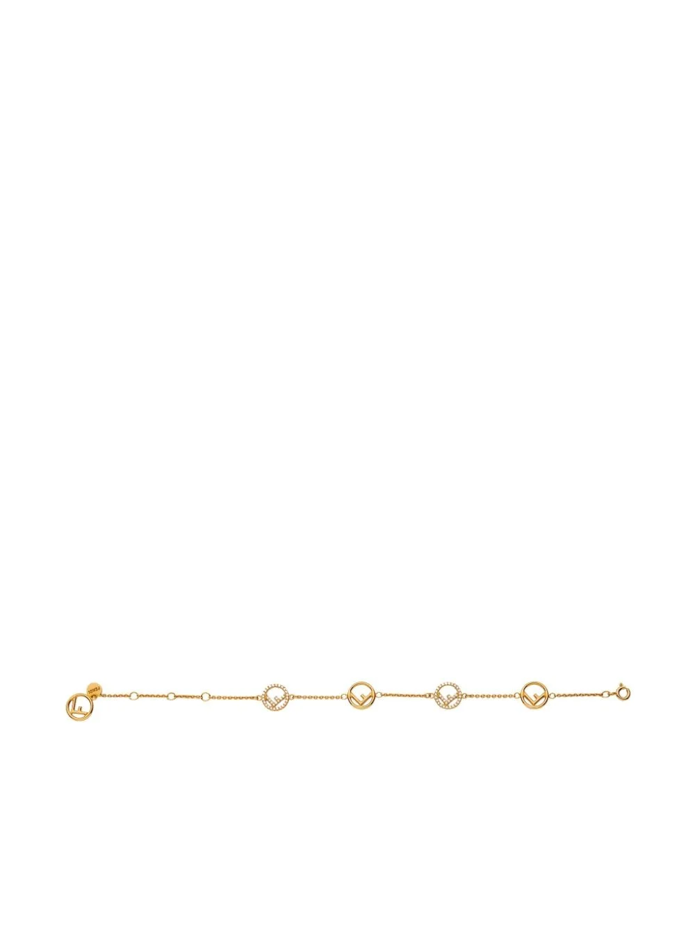crystal embellishment bracelet - 1
