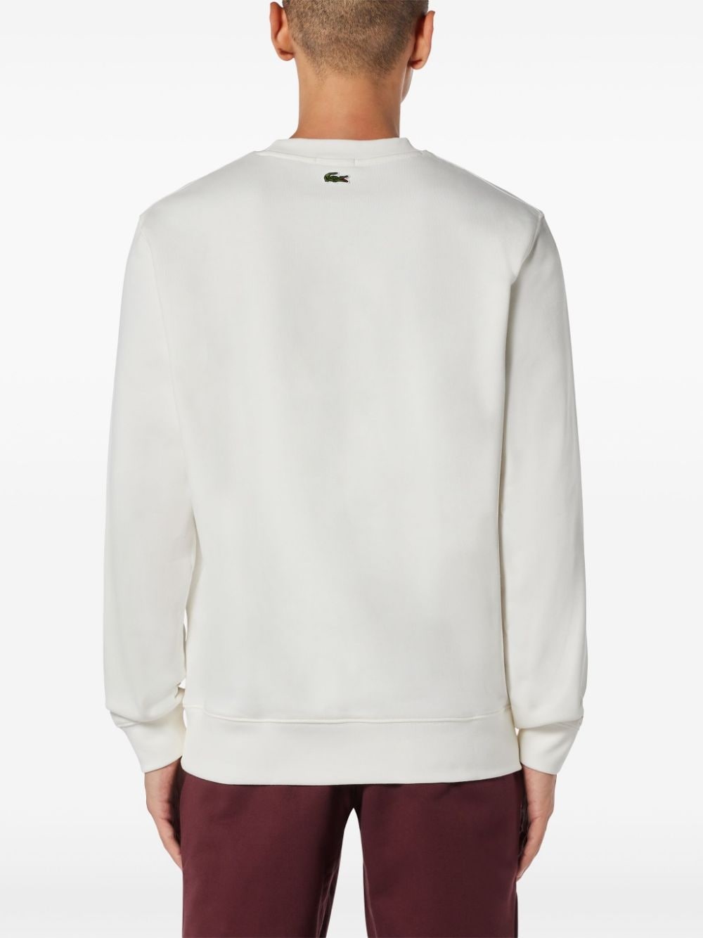 embroidered logo sweater - 3