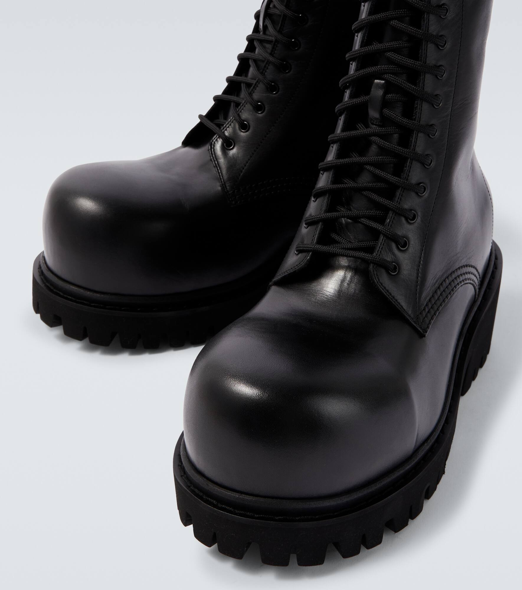 Stomper leather boots - 3