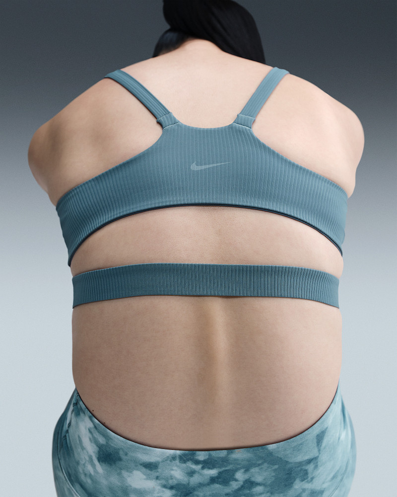 Nike Nike Zenvy Rib Women's Light-Support Padded Sports Bra outlook