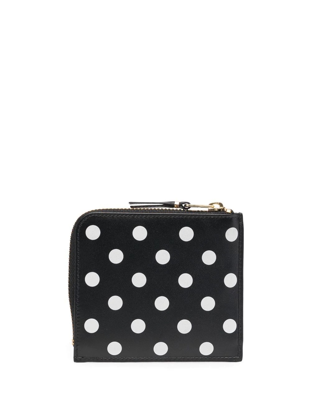 polka-dot zip-around wallet - 2