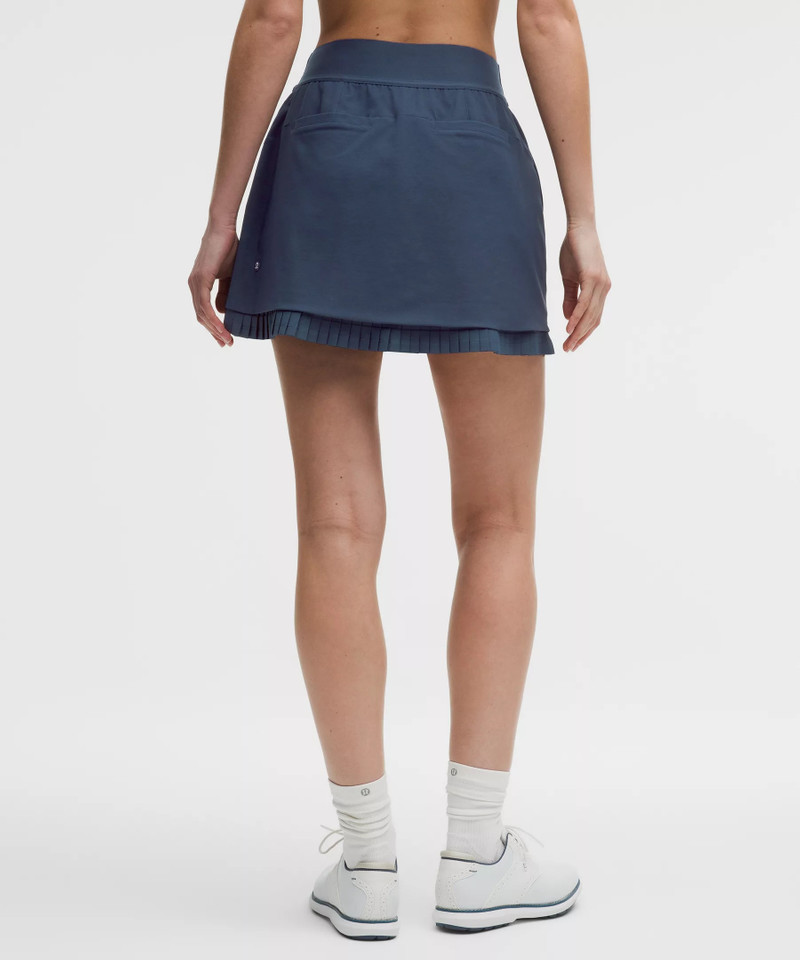 Water-Repellent Pleated High-Rise Golf Skirt 3
