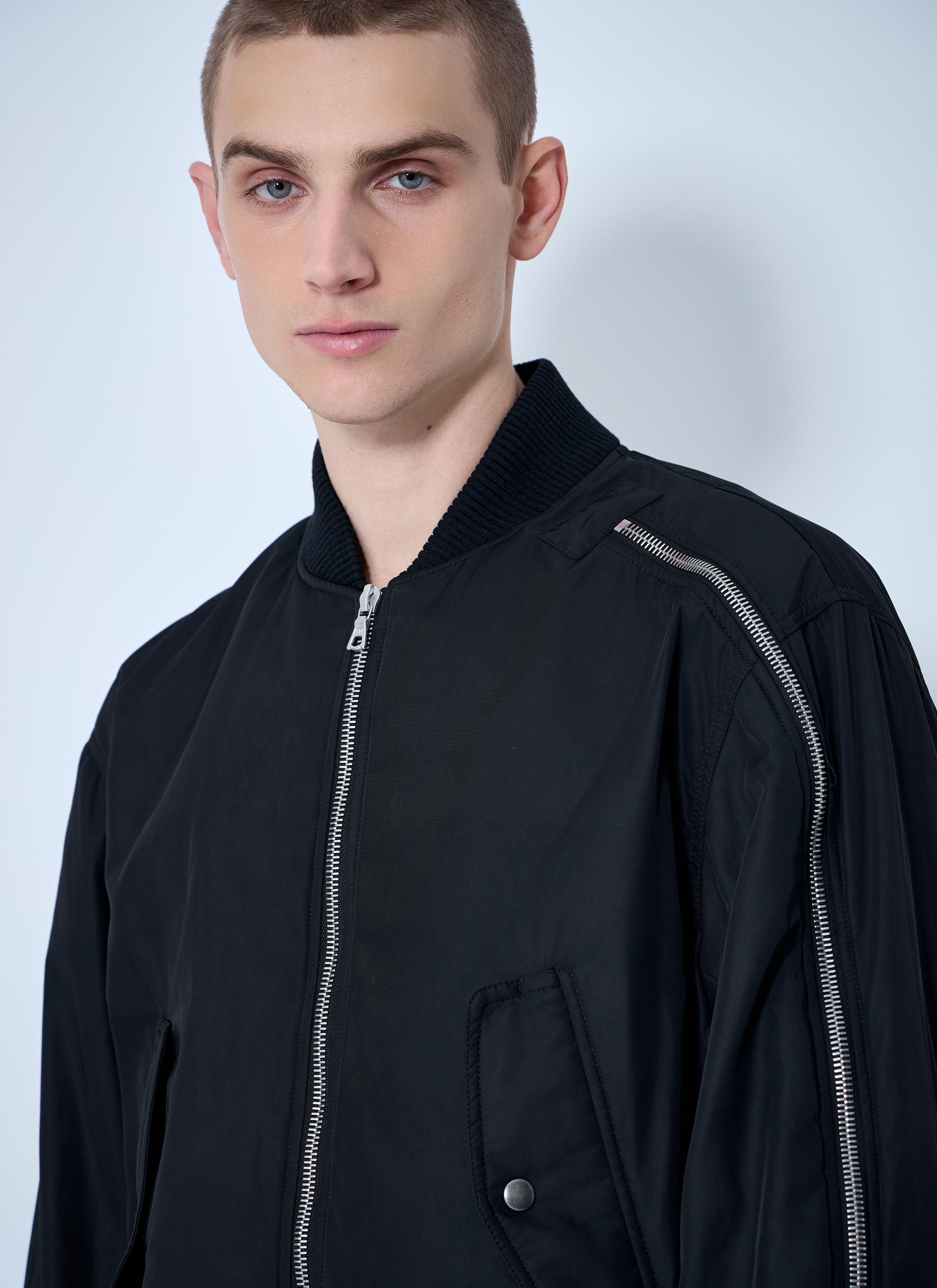 Nylon Bomber Jacket - 5