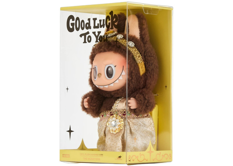 POP MART Pop Mart Labubu The Monsters Good Luck to You Vinyl Plush Hanging Card Vinyl Plush outlook