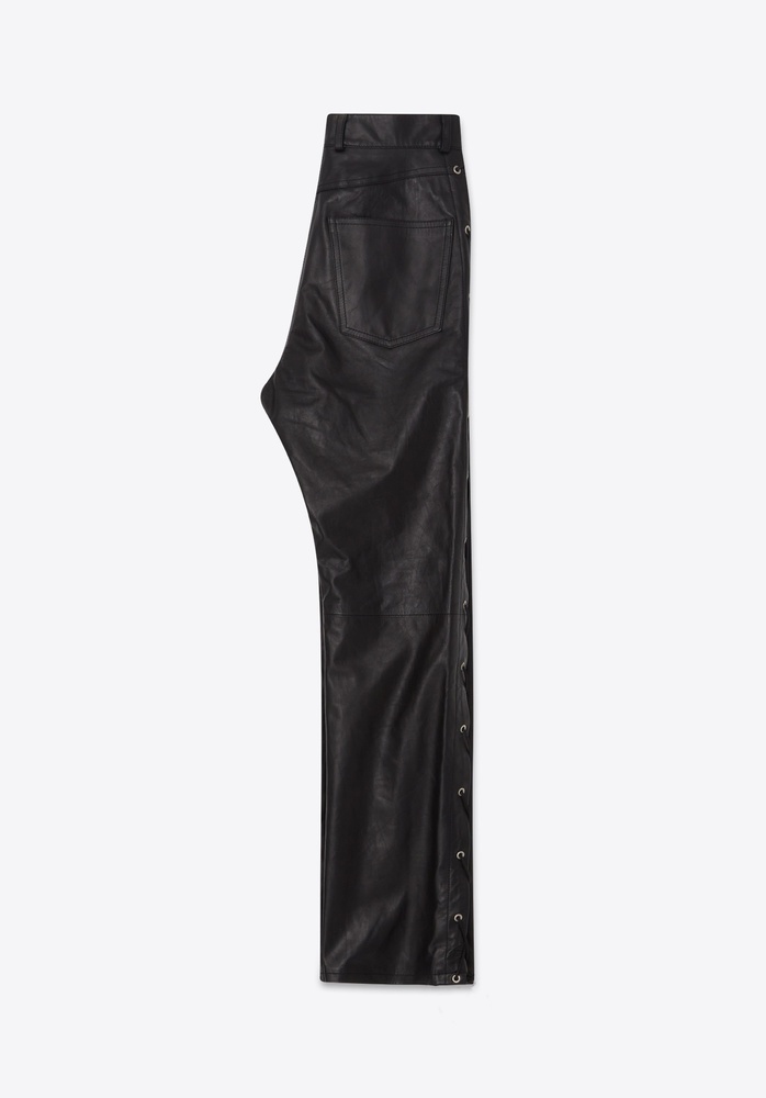 LEATHER PANT 57 BLACK - 4