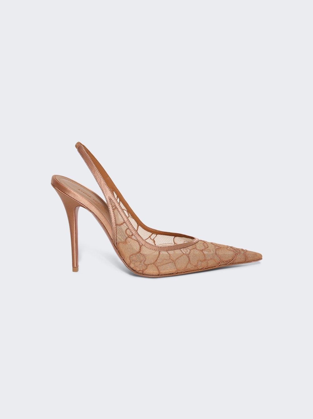 Anok Lace Slingback Pump Latte - 1