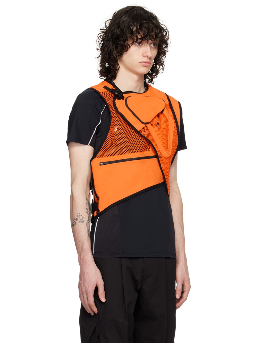 Orange Utility Vest - 2