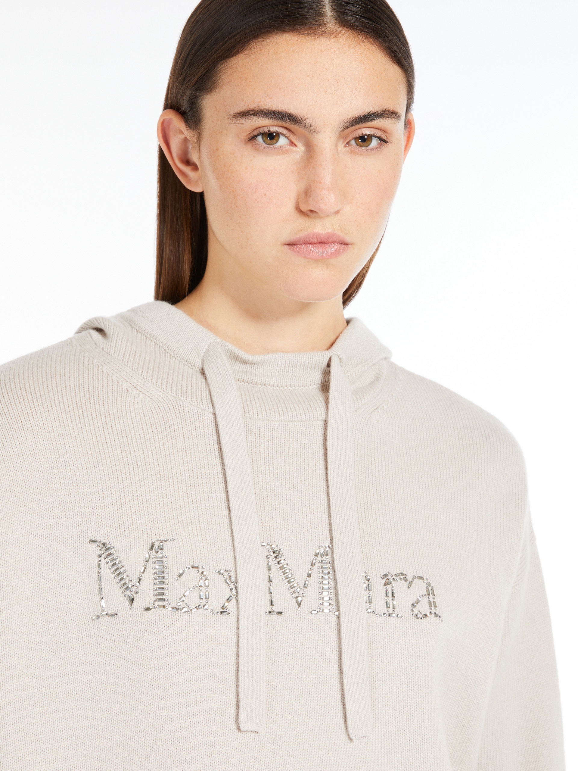 GORIZIA Wool and cashmere knit sweatshirt - 5