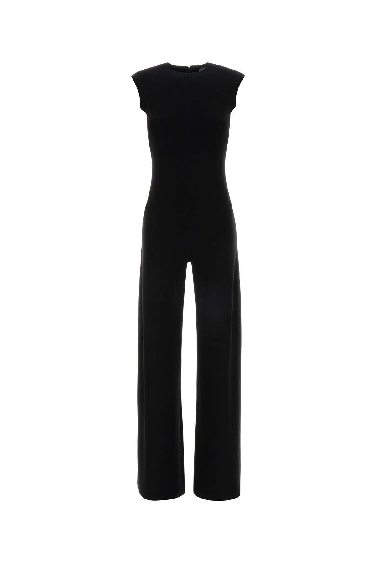 Black jersey jumpsuit - 1