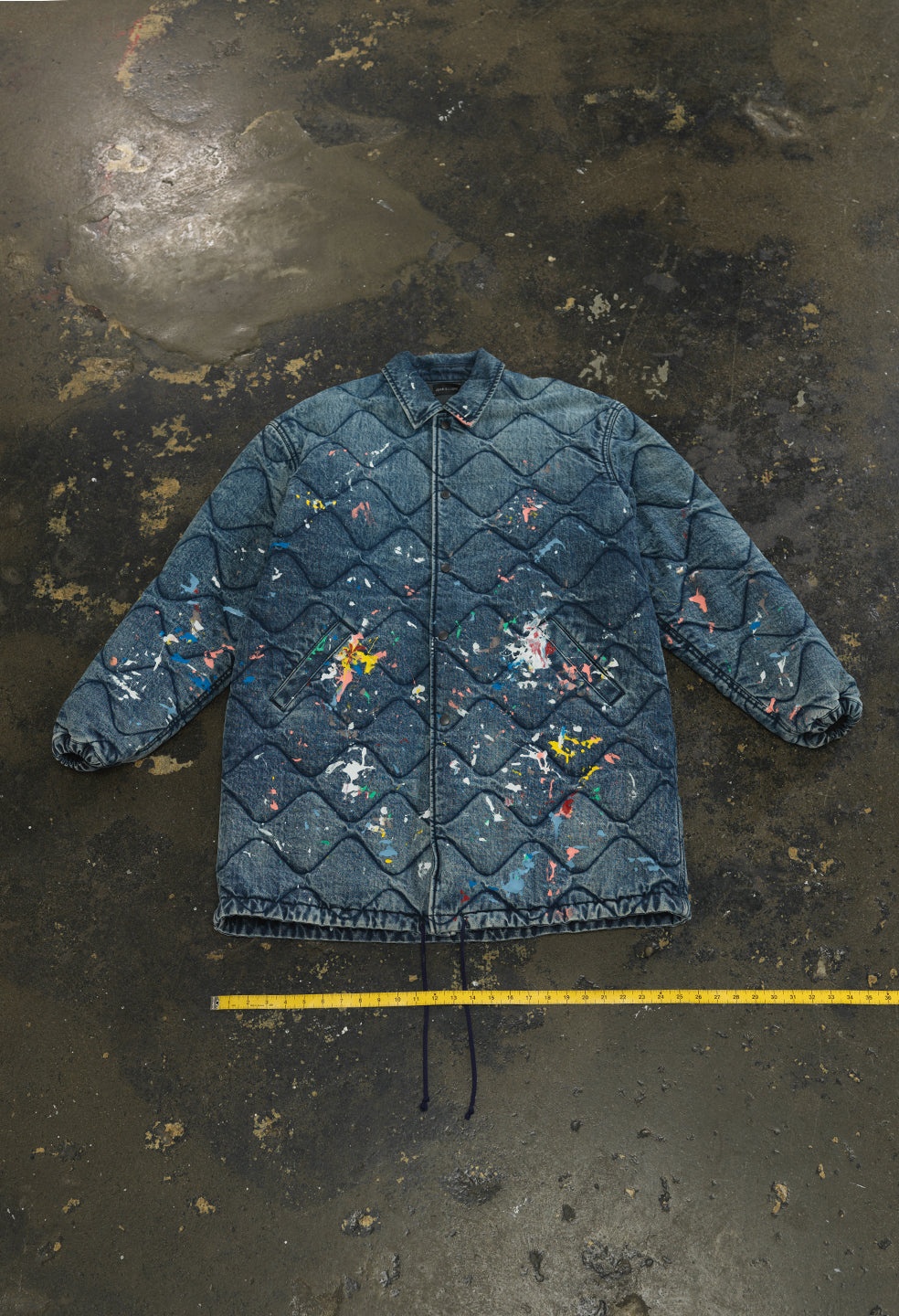 QUILTED OVERSIZED COACHES JACKET - 2