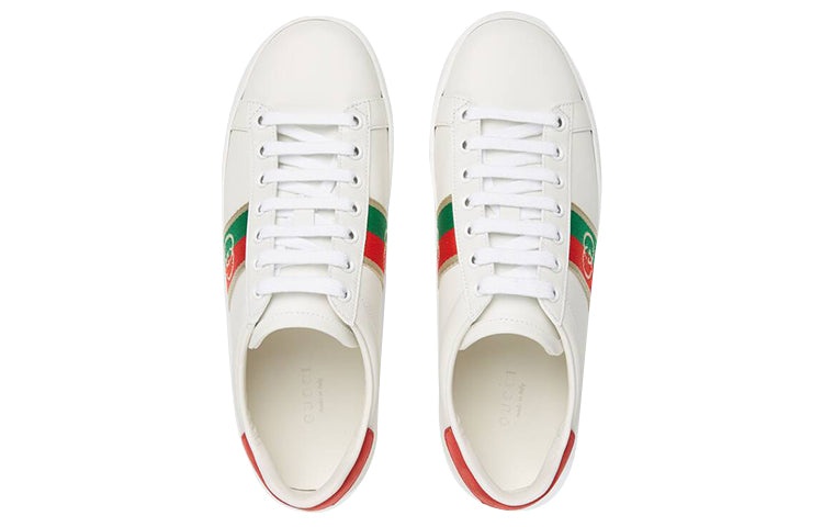 (WMNS) Gucci Ace 'Interlocking G - White' 645767-1XGM0-9063 - 4