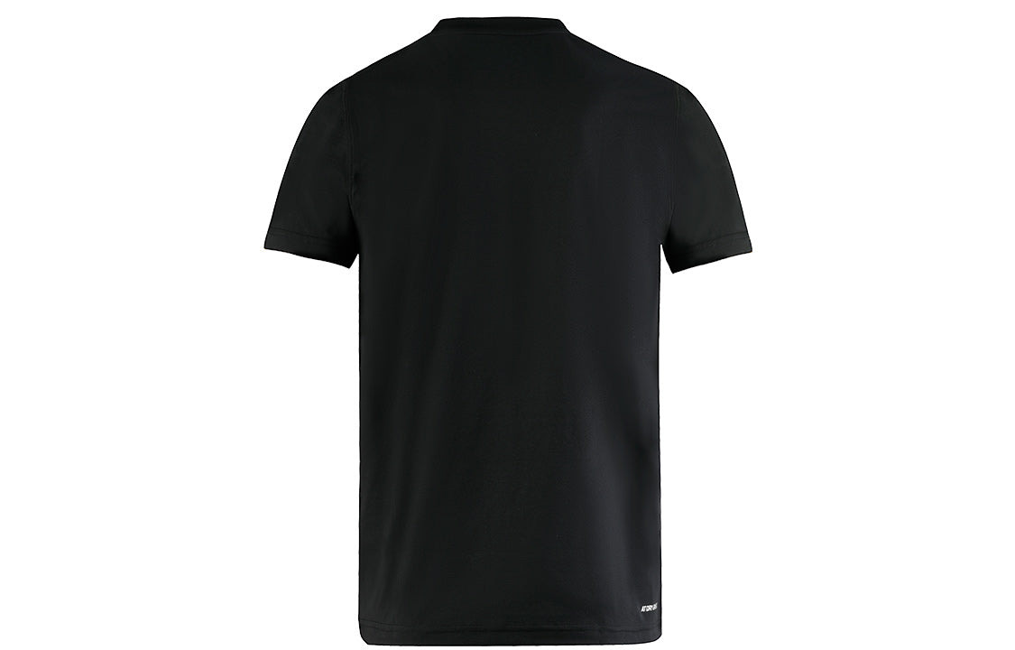 Li-Ning China National Team Table Tennis Training T-shirt 'Black Red' AHSR761-3 - 2