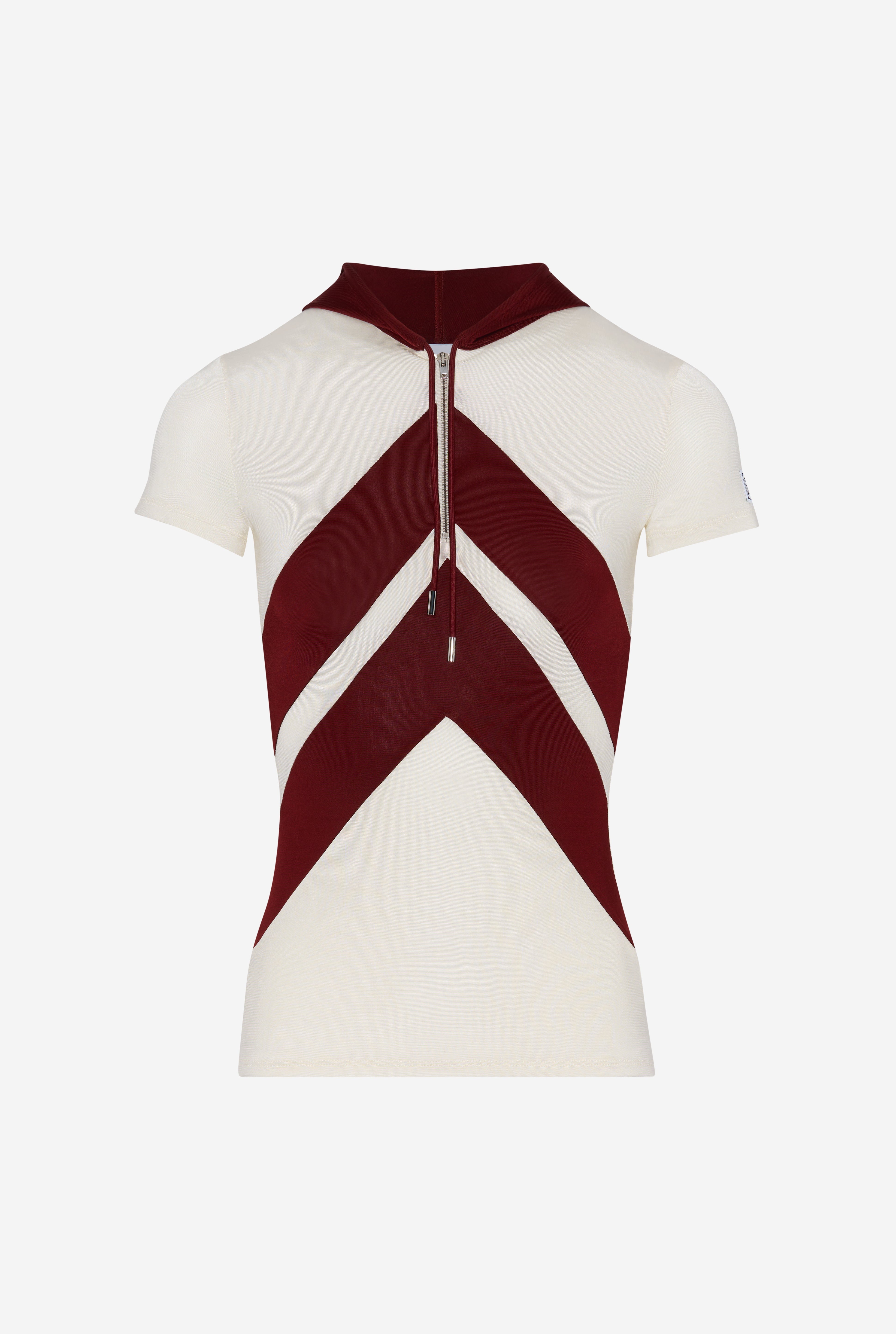 THE WHITE T-SHIRT WITH CHEVRONS - 6