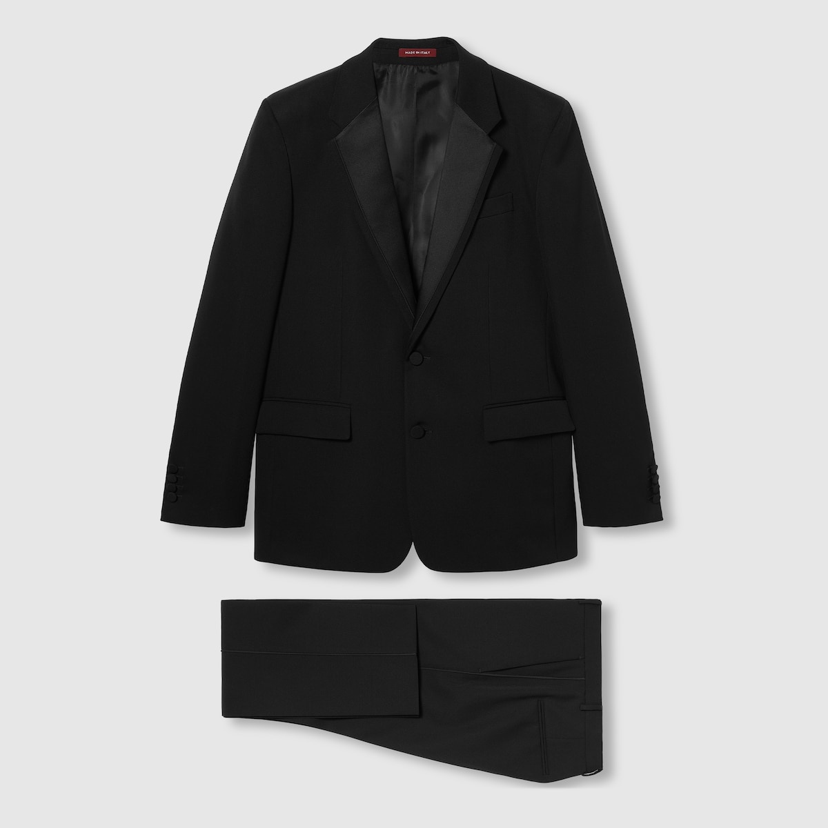 Grain de poudre wool tuxedo - 1