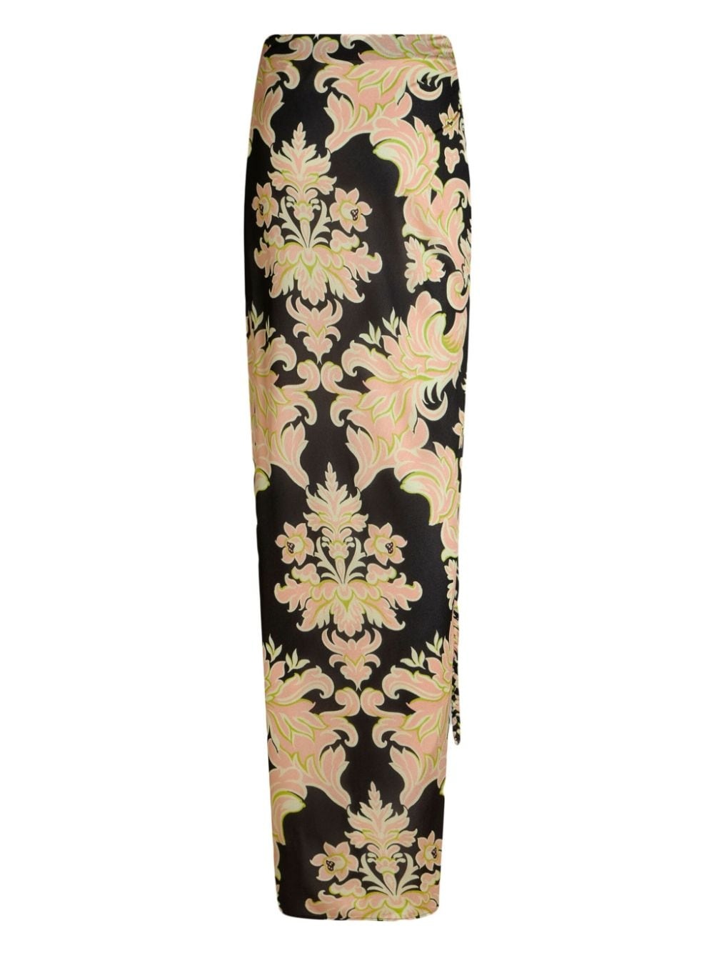floral-print sarong skirt - 7