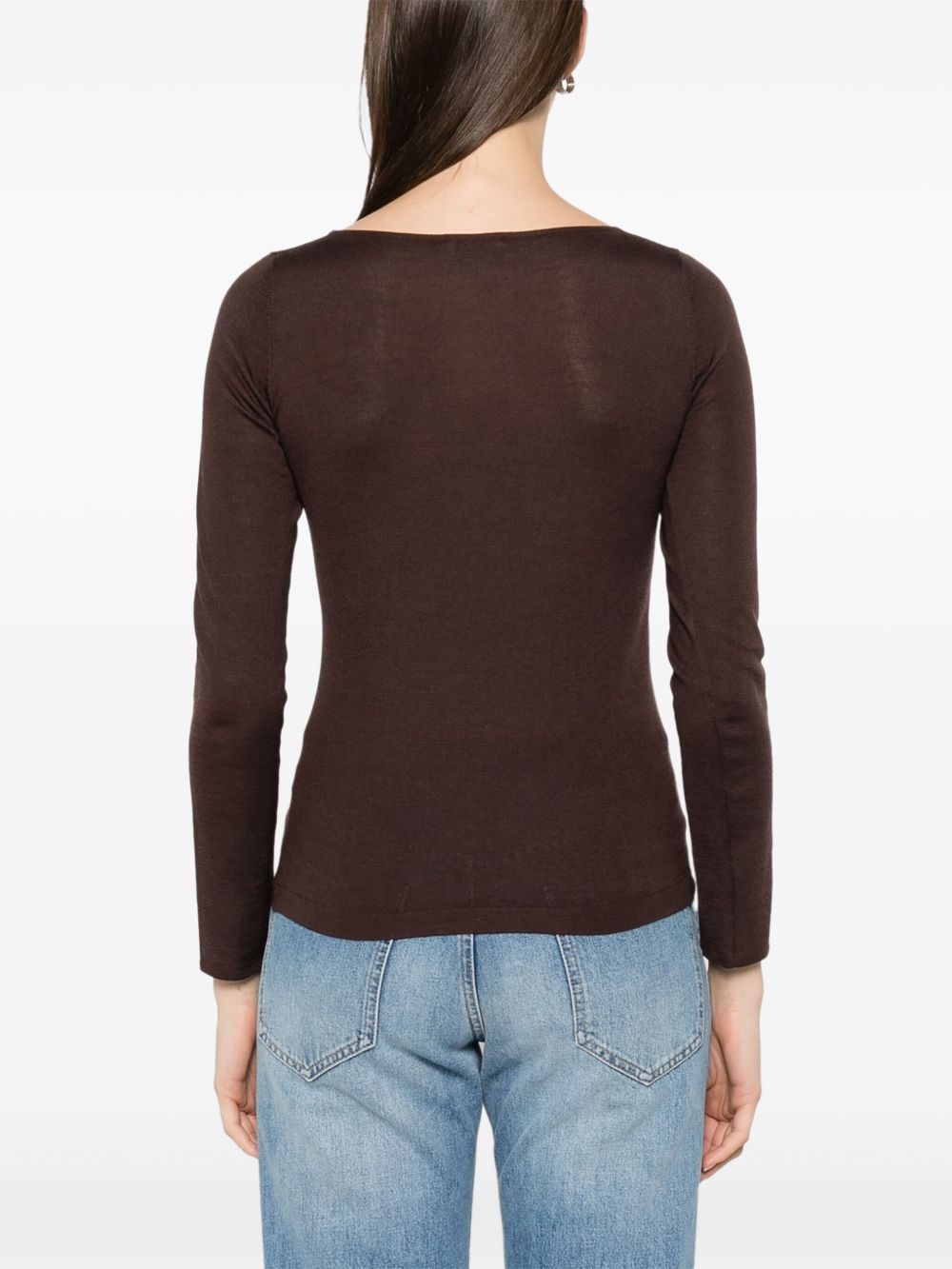 fine-knit T-shirt - 4