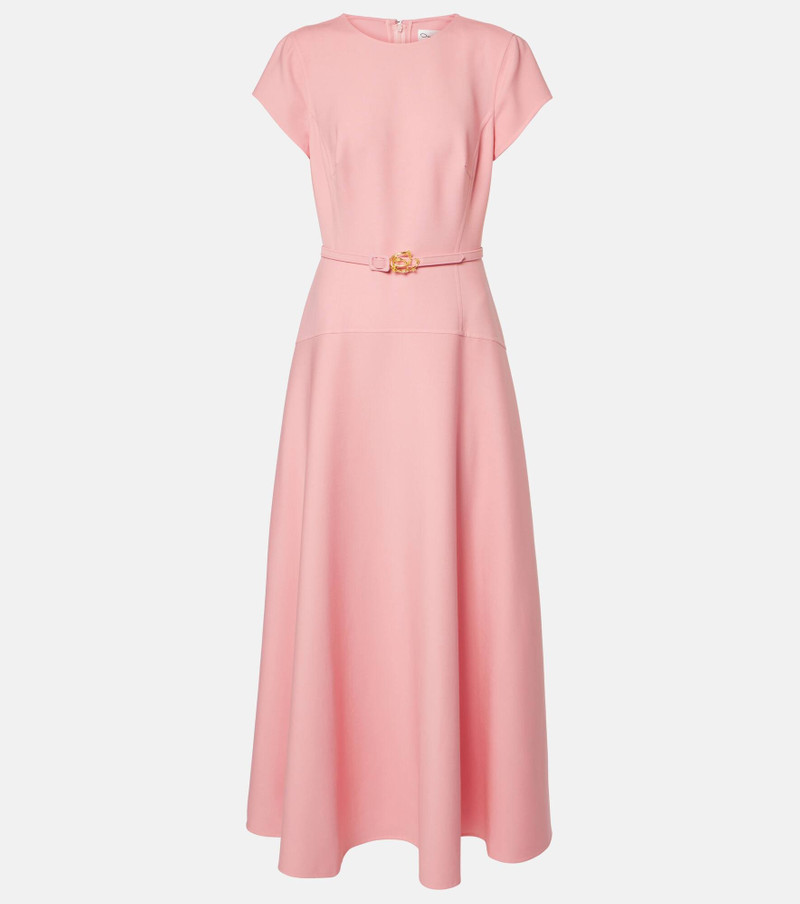 Wool-blend midi dress - 1