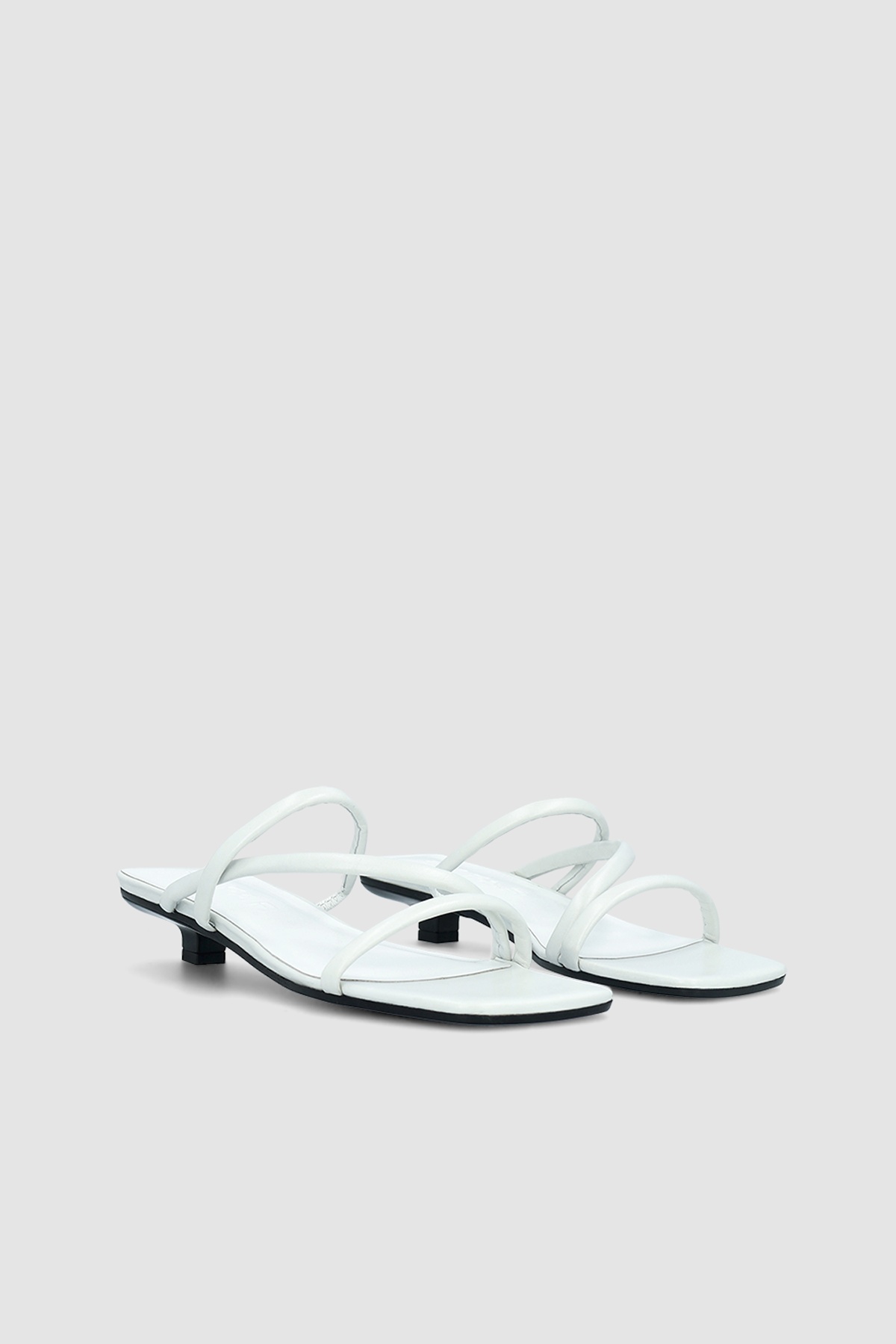 Morena Burrata Creased Calf Leather Mule - 2