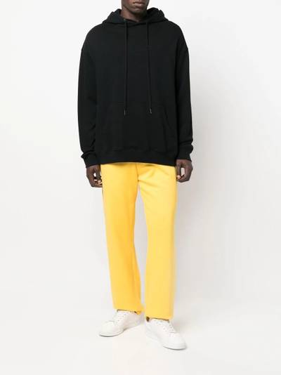 JACQUEMUS logo-print organic cotton track pants outlook