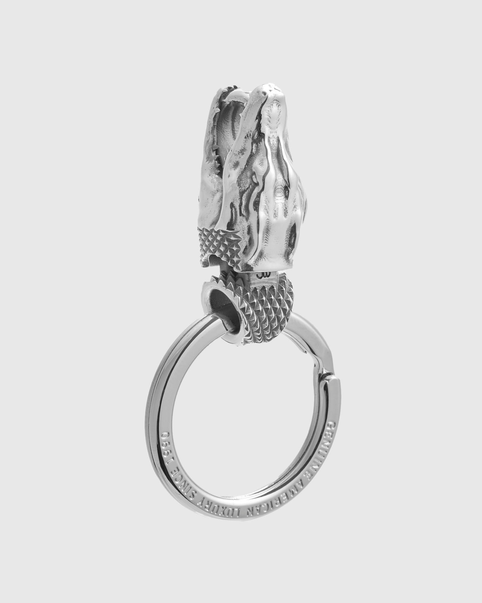 Gator Head Pendant in Sterling Silver - 5
