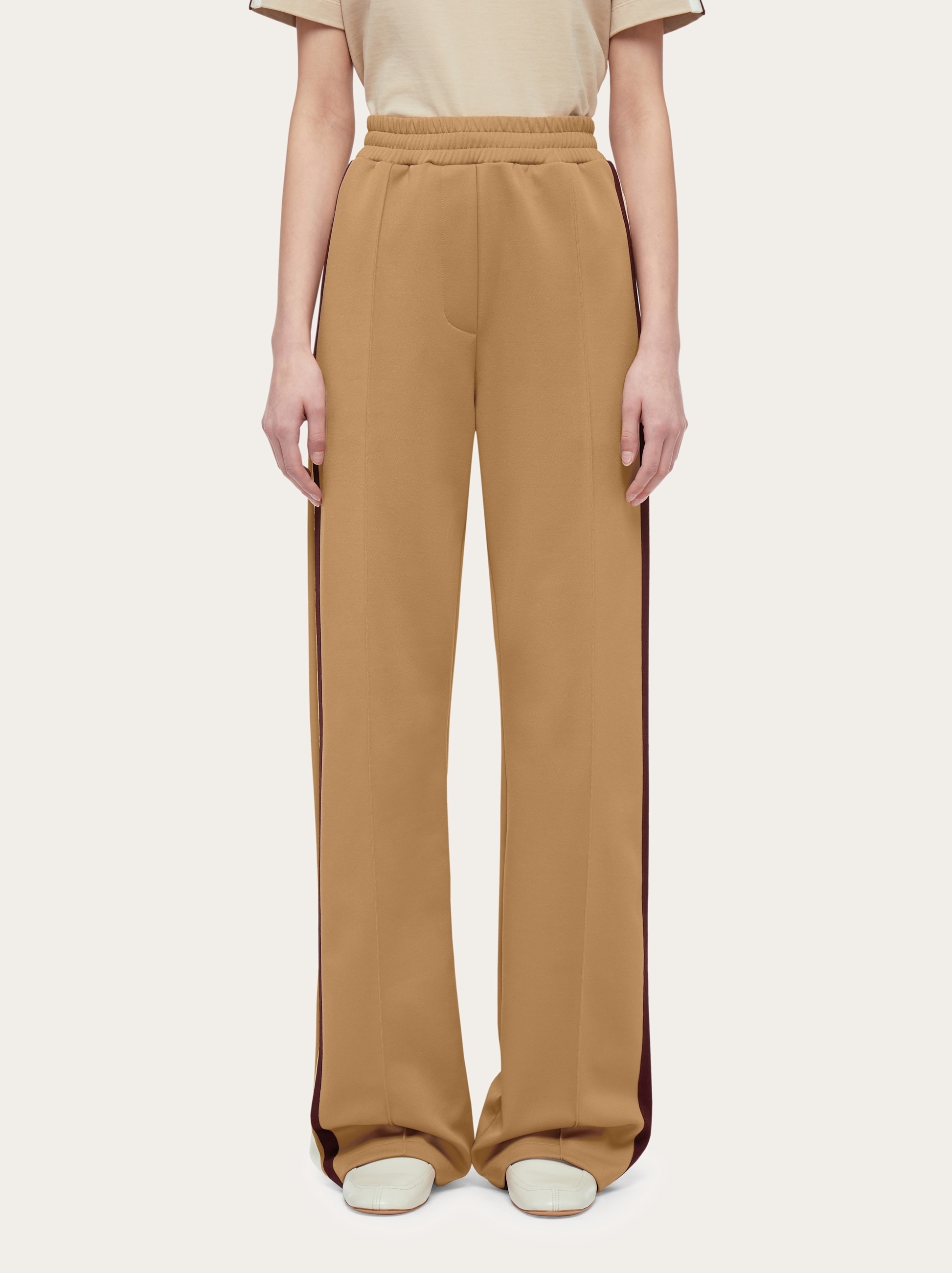 Wide leg tracksuit trouser - 2