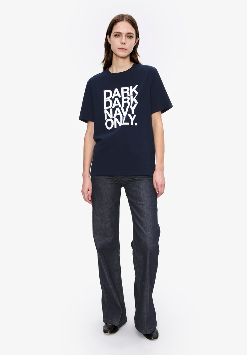 A.P.C. DARK DARK NAVY ONLY T-SHIRT outlook