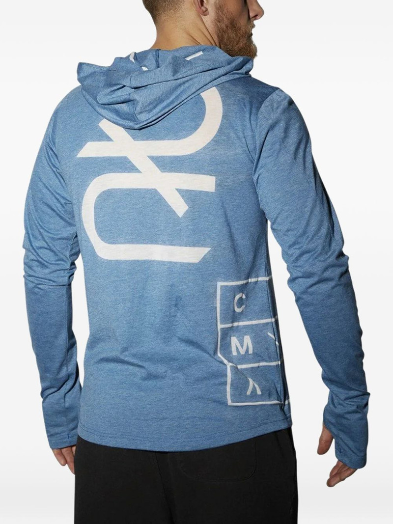 Reebok graphic-print hoodie outlook