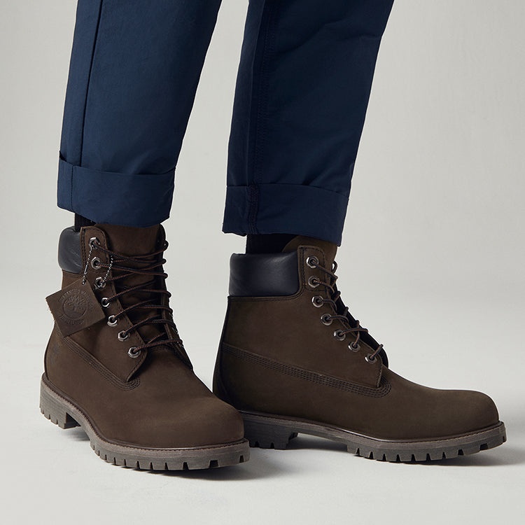 Timberland Icon 6'' Premium Wide Fit Boots 'Brown Nubuck' 10001214 - 5
