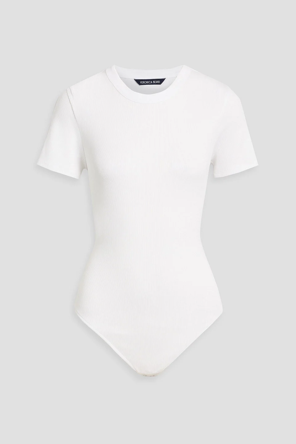 Pruit ribbed Pima cotton-blend bodysuit - 1