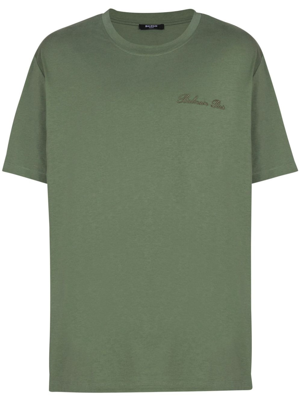 Balmain Men Cotton Signatured T-Shirt - 1