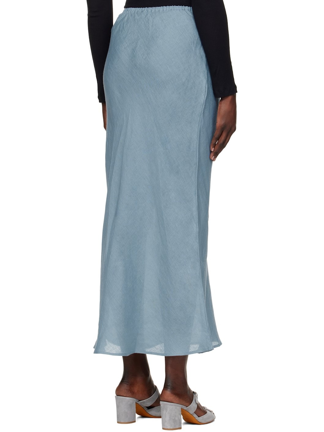 Blue Dydine Maxi Skirt - 3