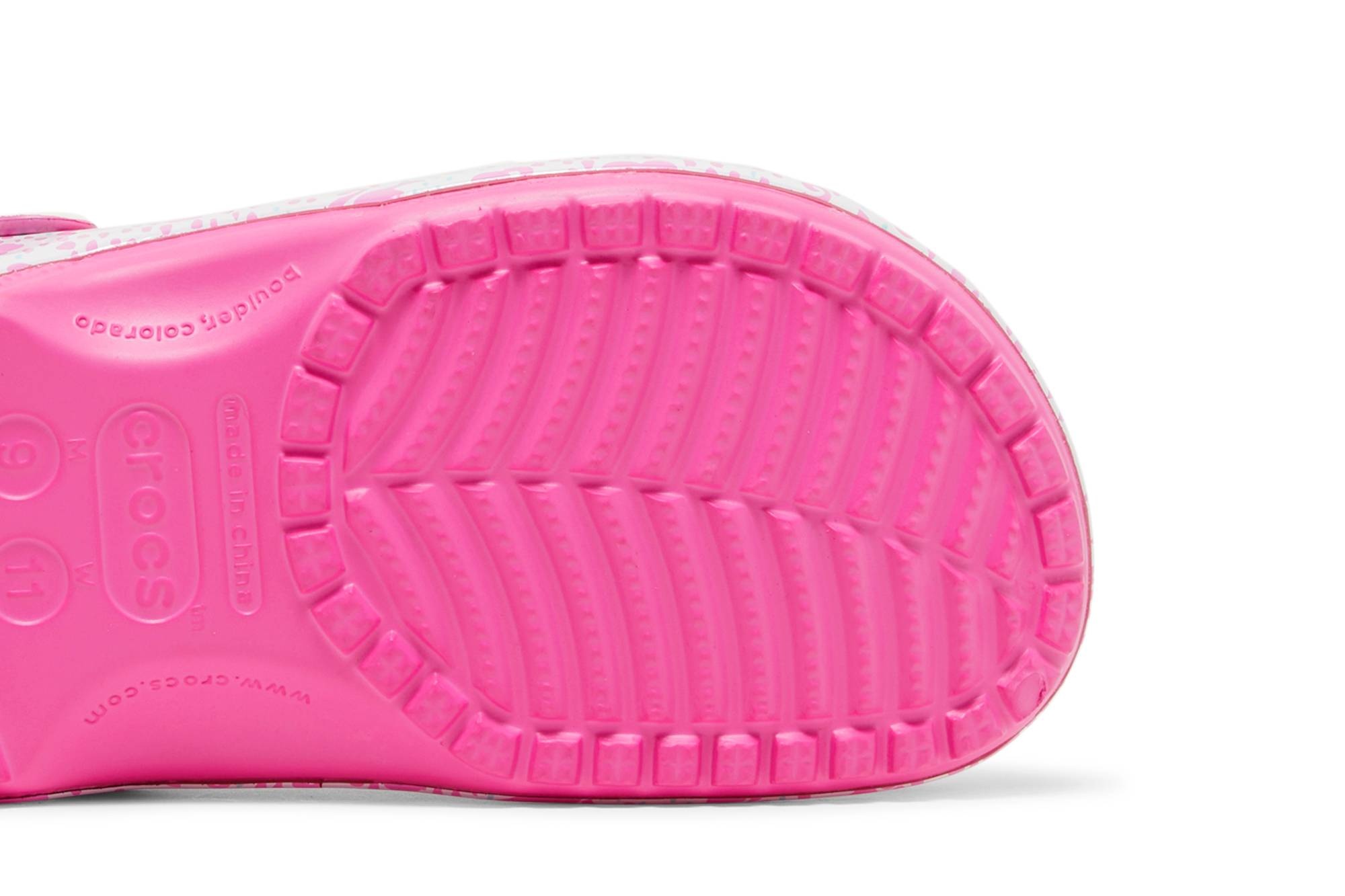 Barbie x Classic Clog 'Electric Pink' - 5