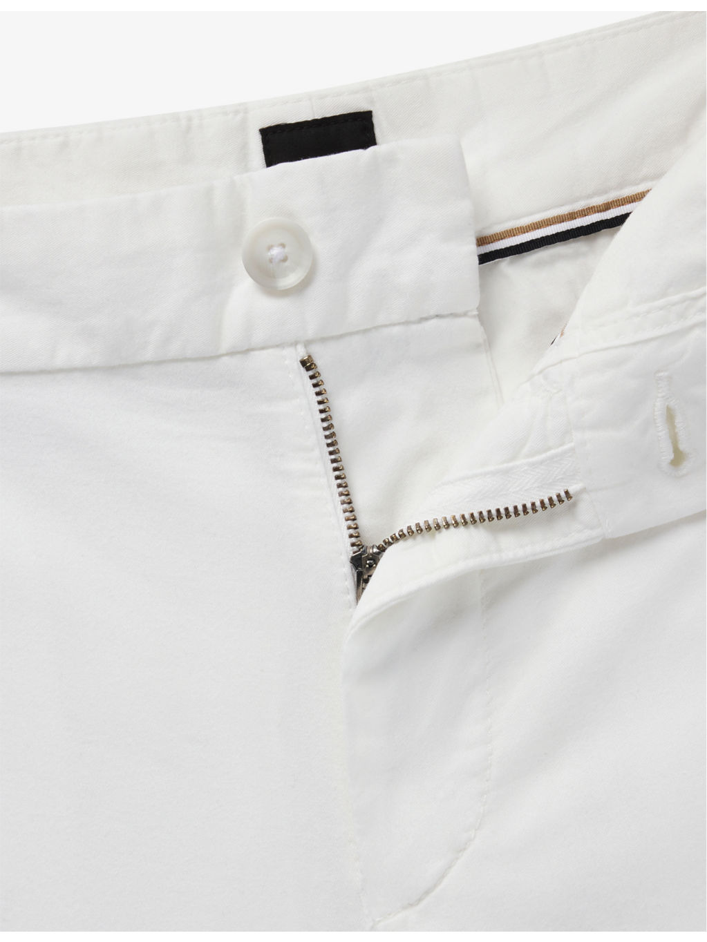 Slip-Pocket Straight-Leg Slim-Fit Stretch-Cotton Shorts - 5