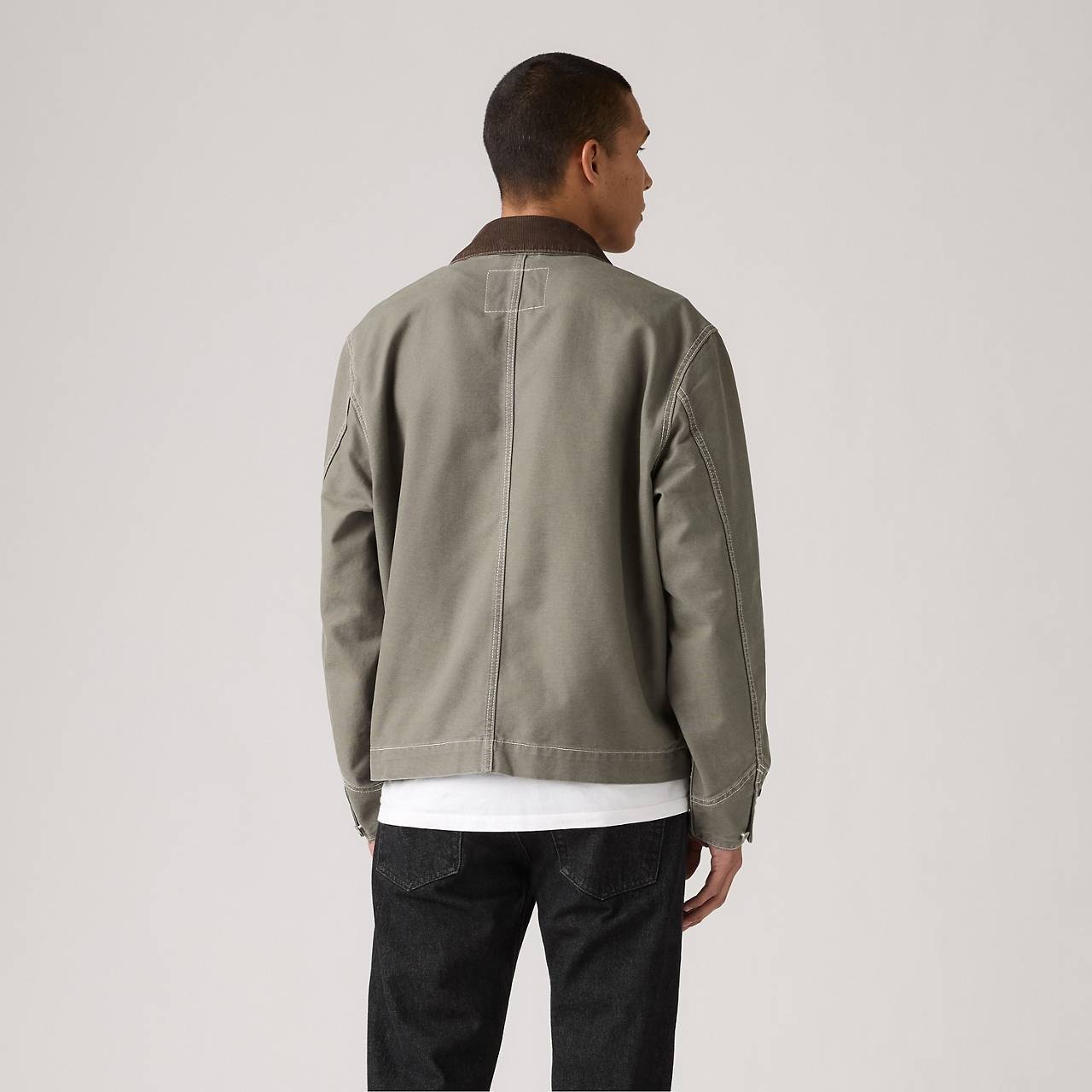 FULL-ZIP MECHANIC TRUCKER JACKET - 5