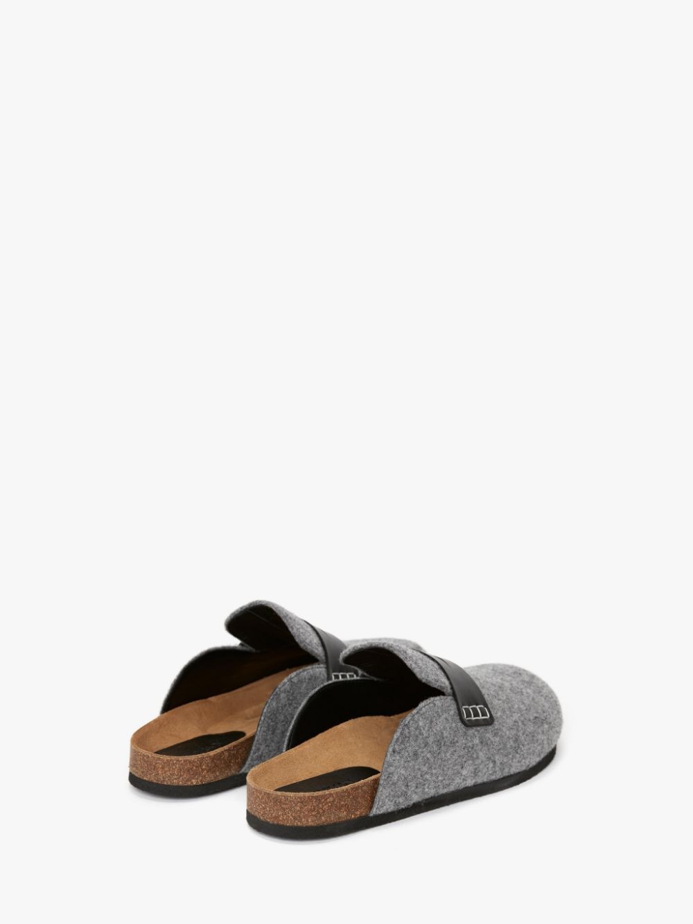 FELT LOAFER MULES - 3