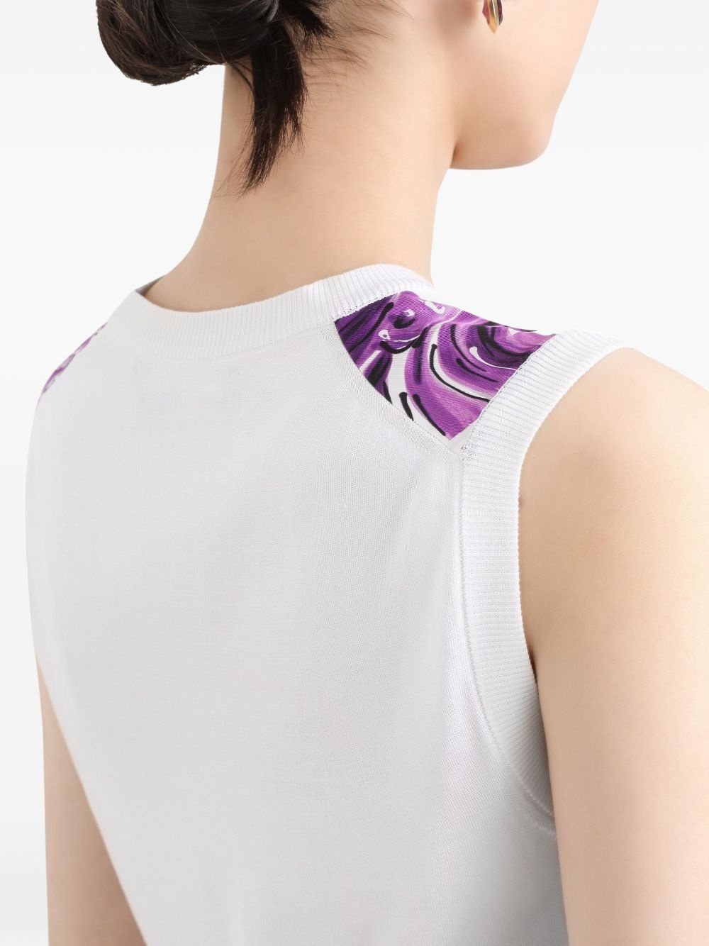 Majolica-print top - 5