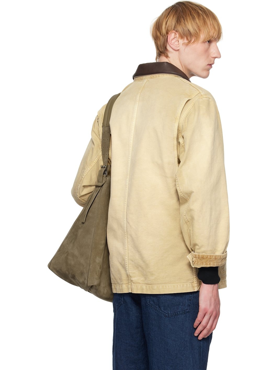 Beige Organic Cotton Duck Jacket - 3