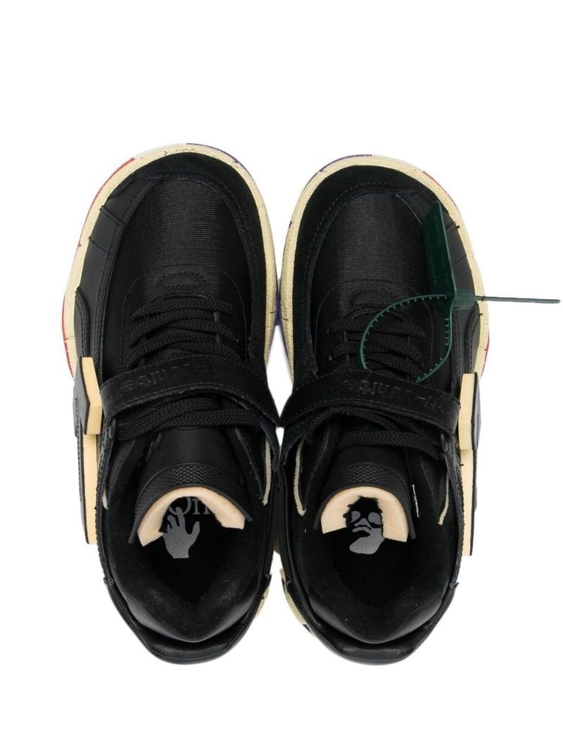 Puzzle Couture panelled sneakers - 4