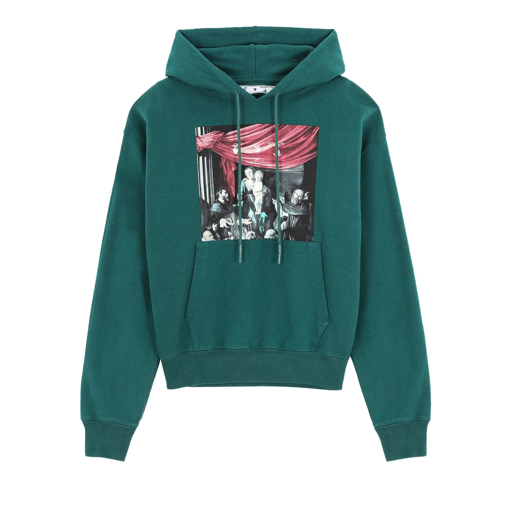 Off-White Caravaggio Painting Over Hood 'Dark Green' - 1