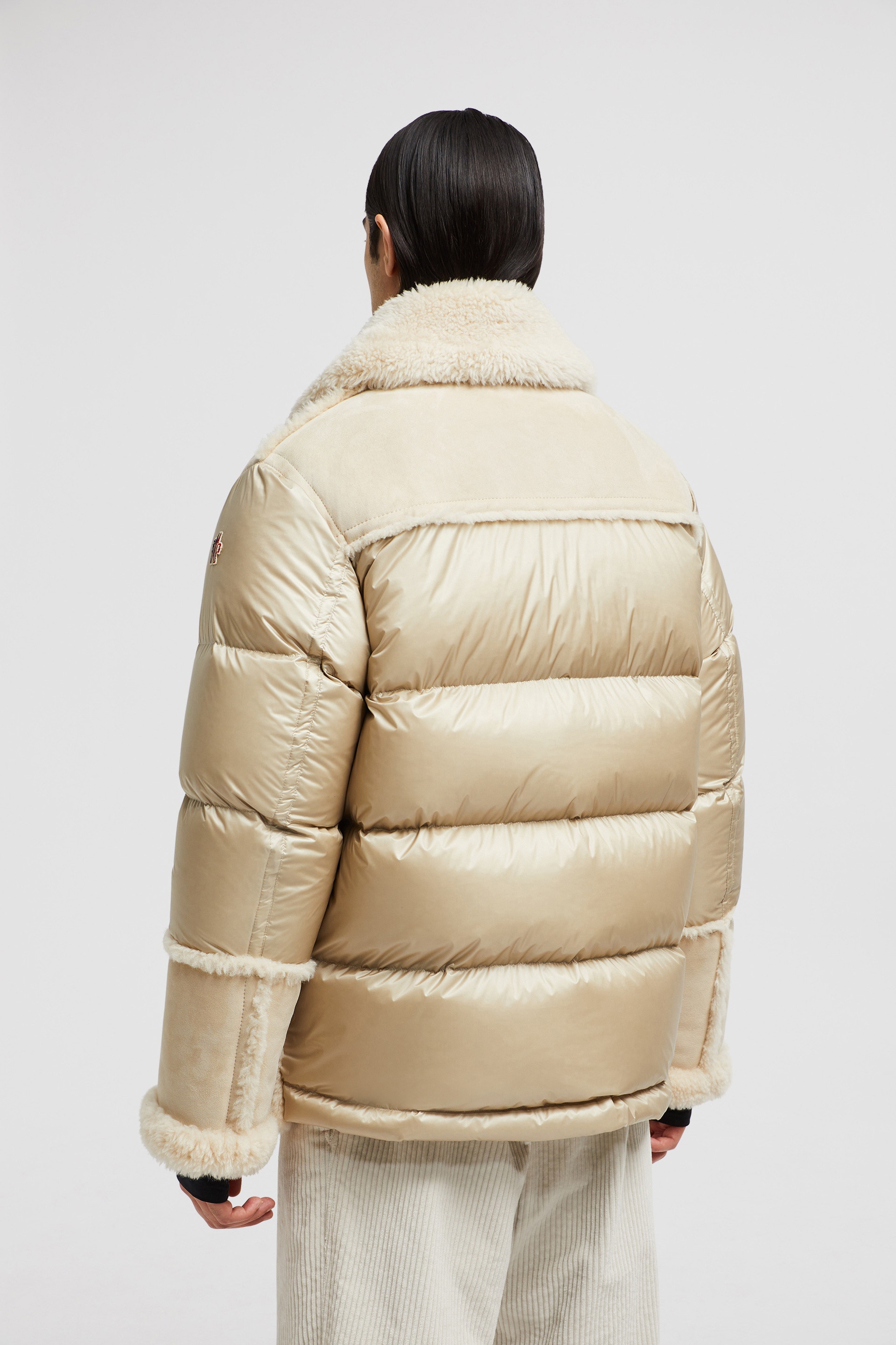 Elbrus Shearling Short Down Jacket - 5