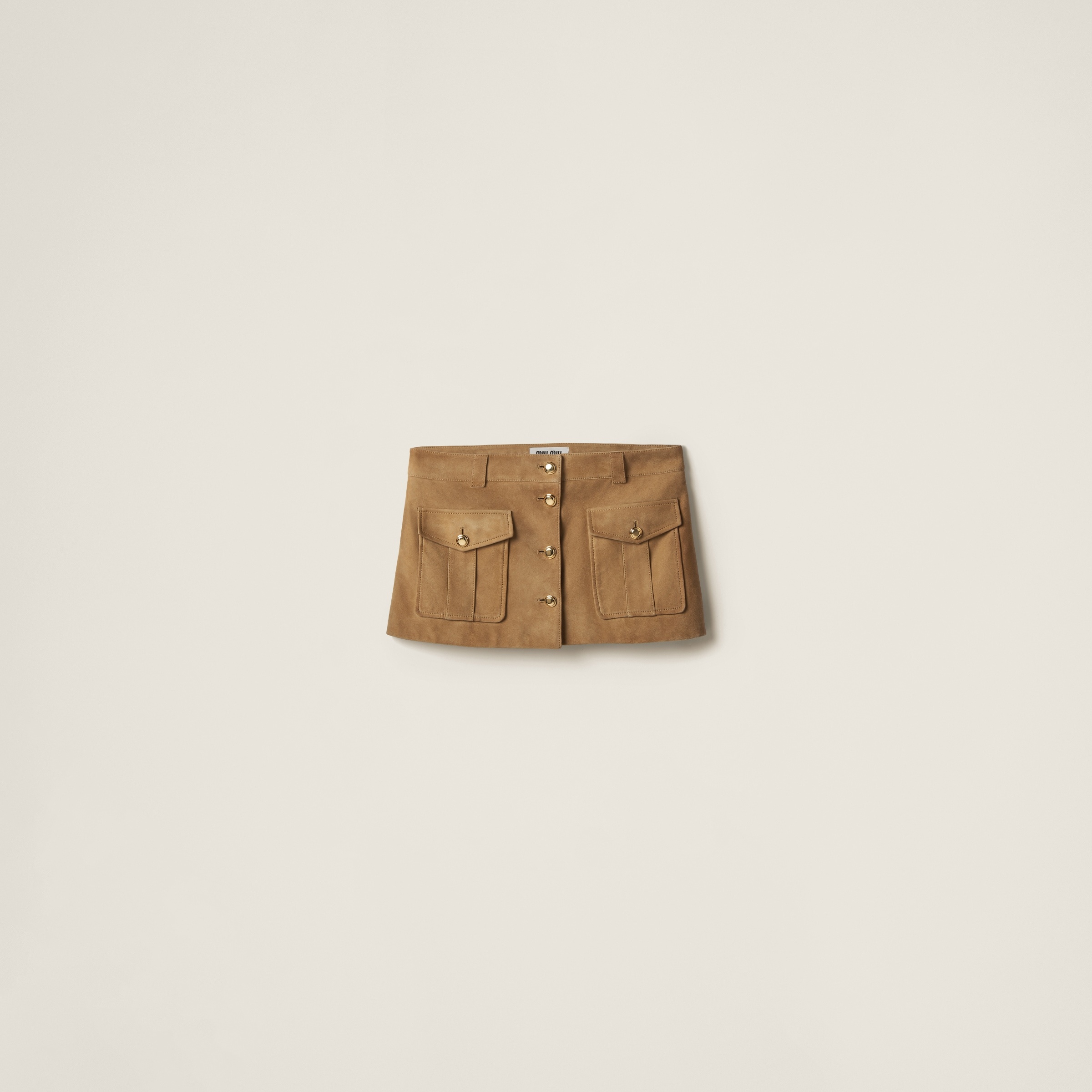 Suede skirt - 1